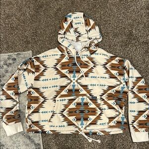 Wrangler Retro Cropped Hoodie